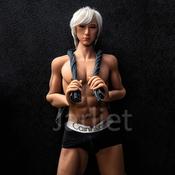 Jarliet silicone male sex doll with penis for women realistic produced by Automatic Woman